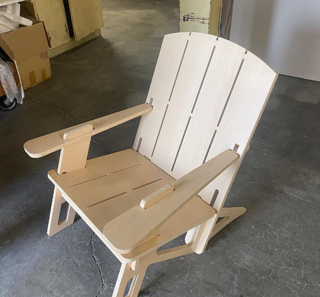 cnc routers can make custom furniture like this fancy chair