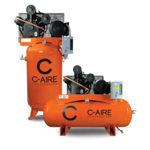 c-aire piston 7.5hp 80gal compressor