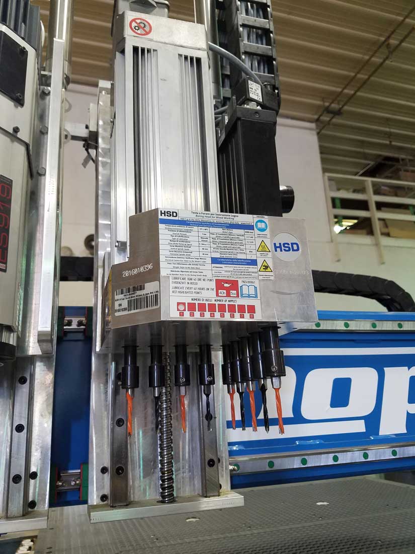 Multiple-Cutting-Head-Attachments Boring Drill Head System HSD Spindle