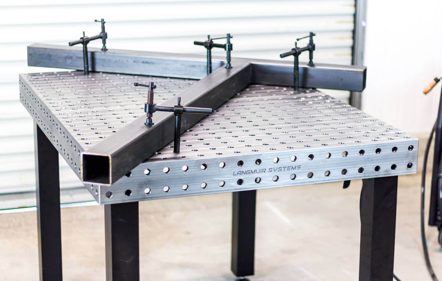 Fixed angle for the Arcflat Weld Table
