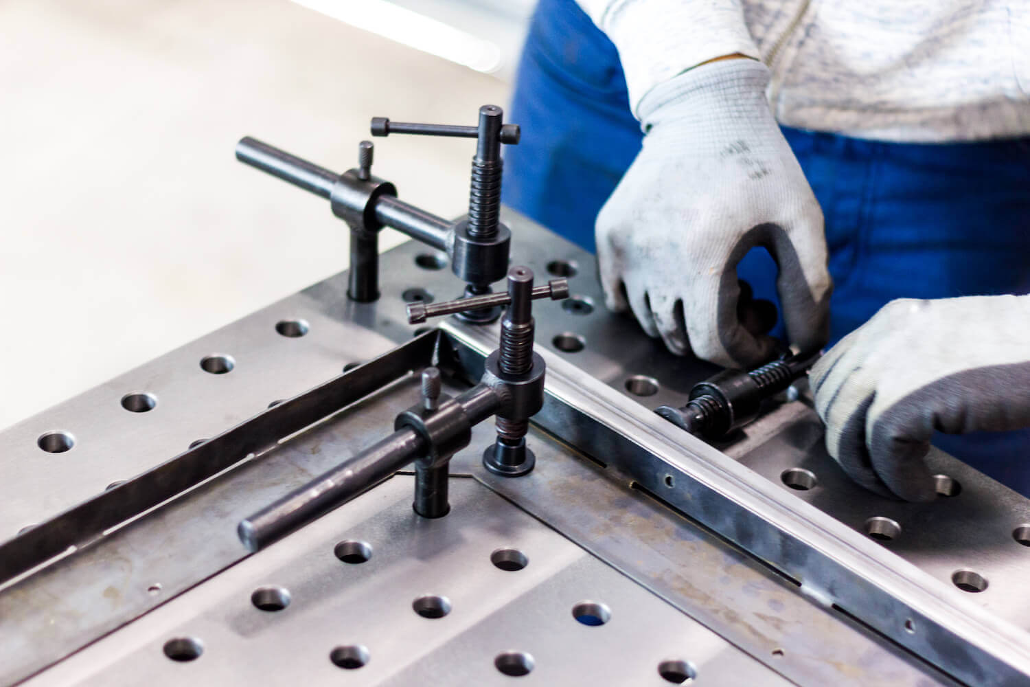 Fixturing for the Arcflat Weld Table