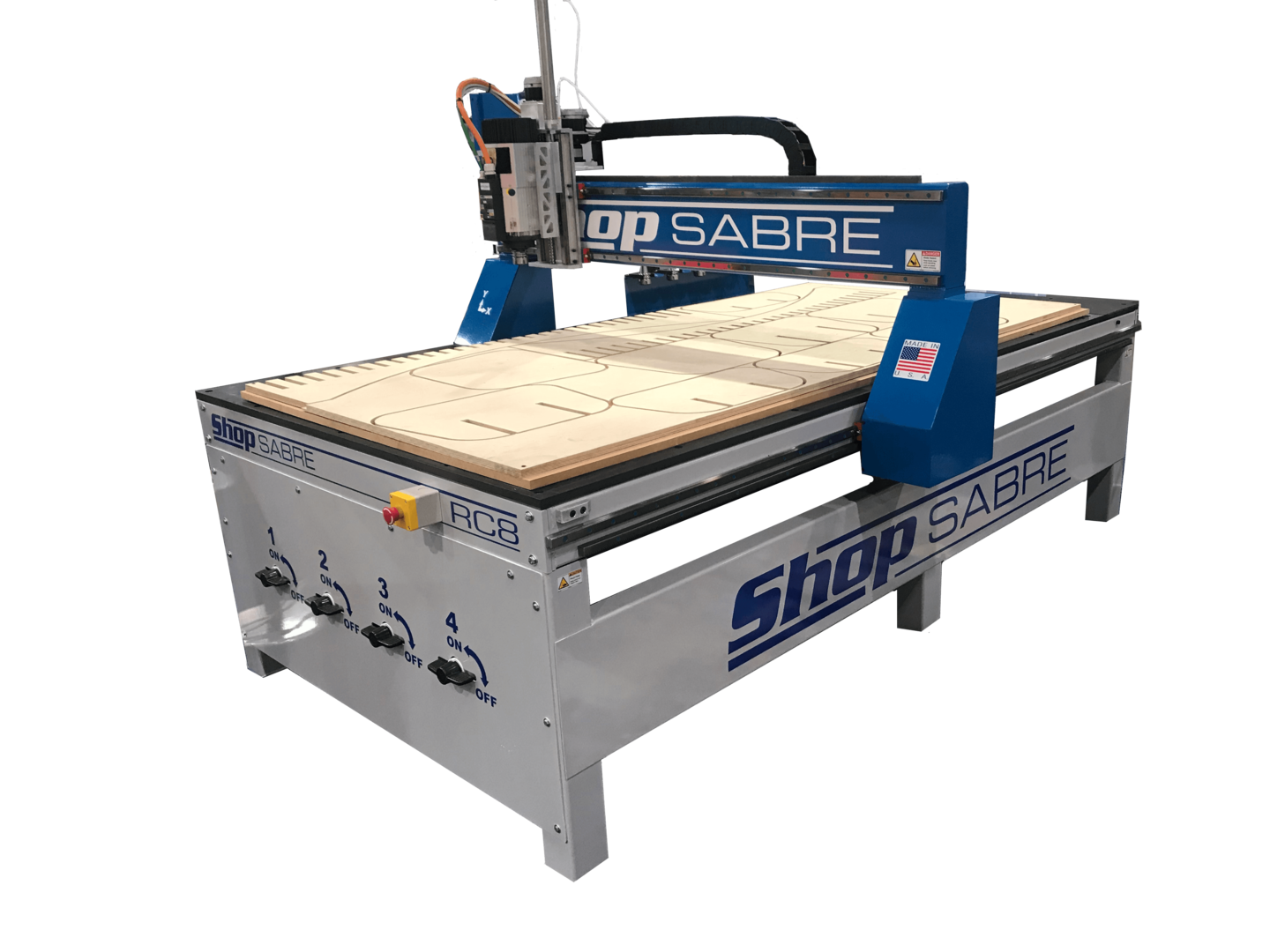 rc series cnc router for guitar builders