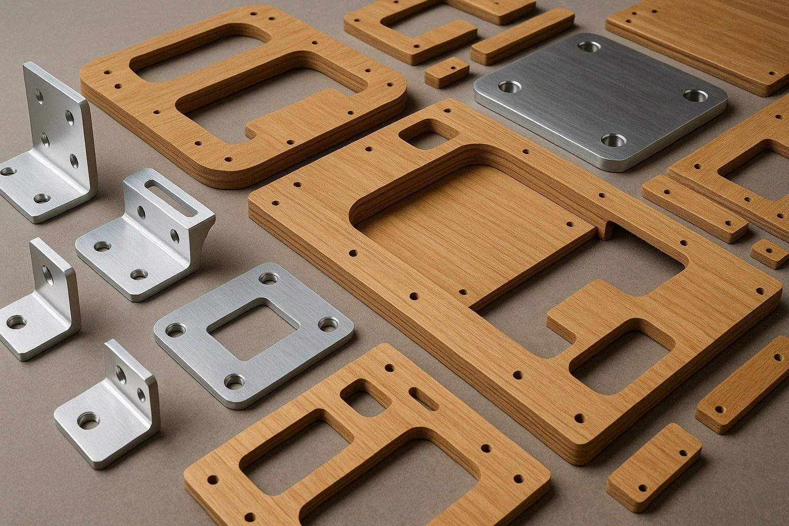 camper conversion components created with a CNC machine